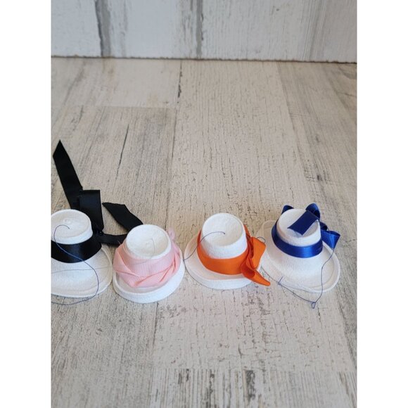 Mini Church Top Hat both variety set ornament Xmas - Picture 7 of 10